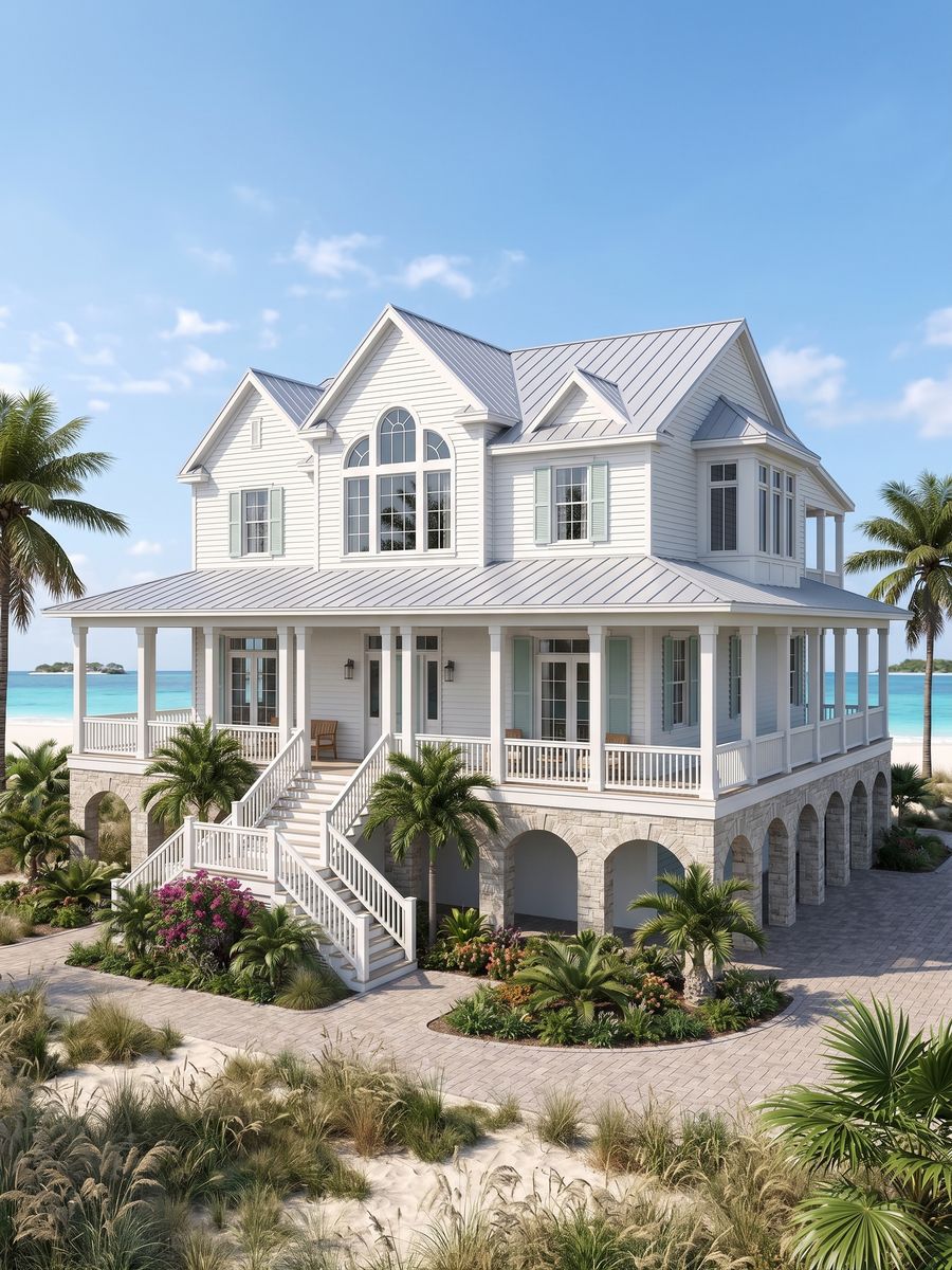 Key West Raised Beach House