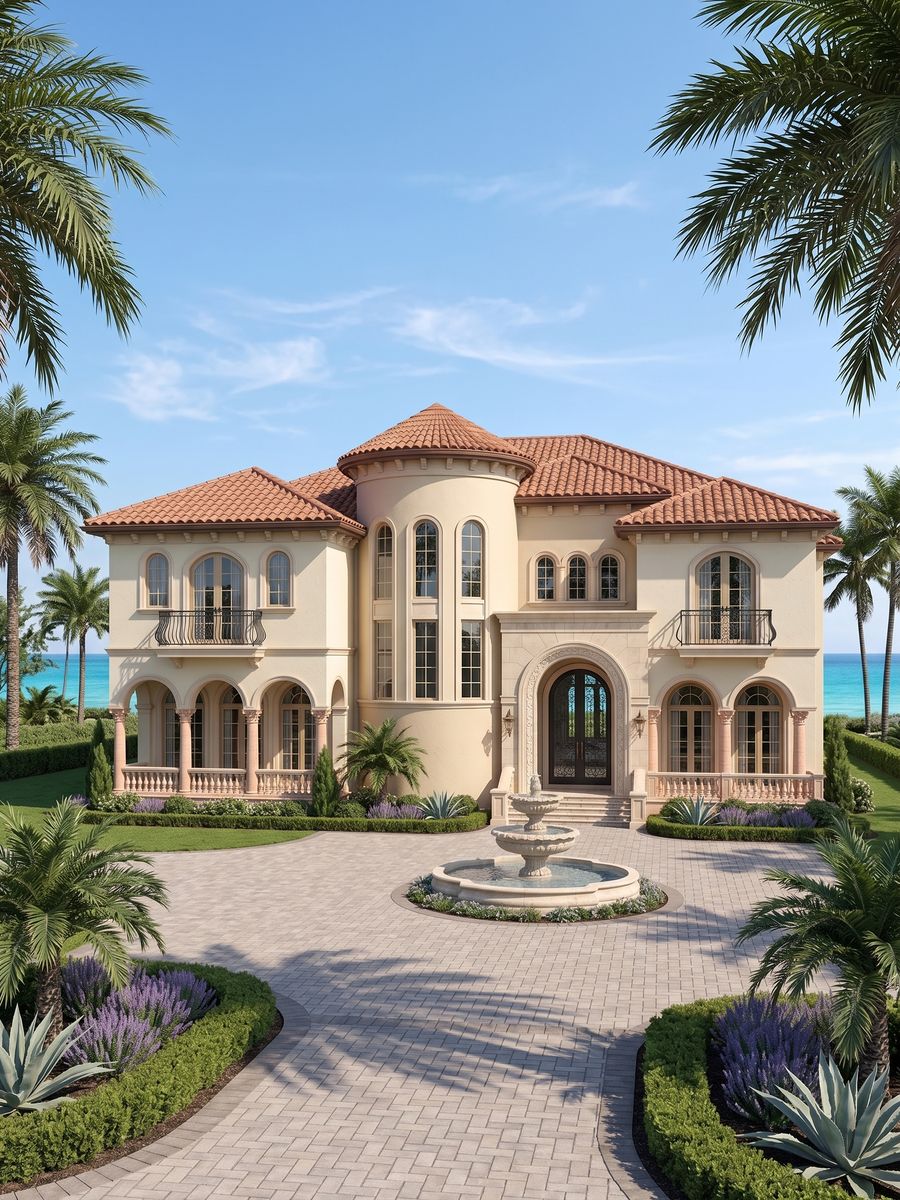 Mediterranean Coastal Estate